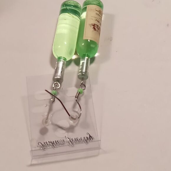 Wine earrings - Picture 2 of 2
